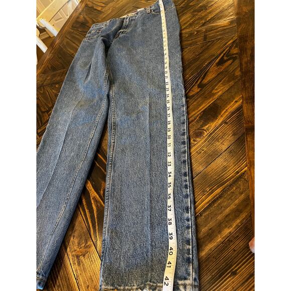 Levi’s 550 Relaxed Tapered Jeans Women 12L Classic Academia Tall Western Cowgirl - Picture 8 of 10